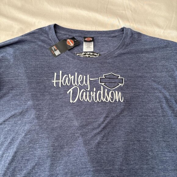 Harley Davidson Embroidered on Front. New with tags - Picture 2 of 7
